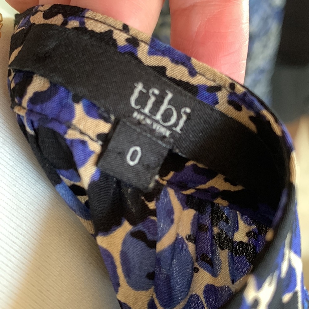 Tibi Silk Python Print Blouse - image 8